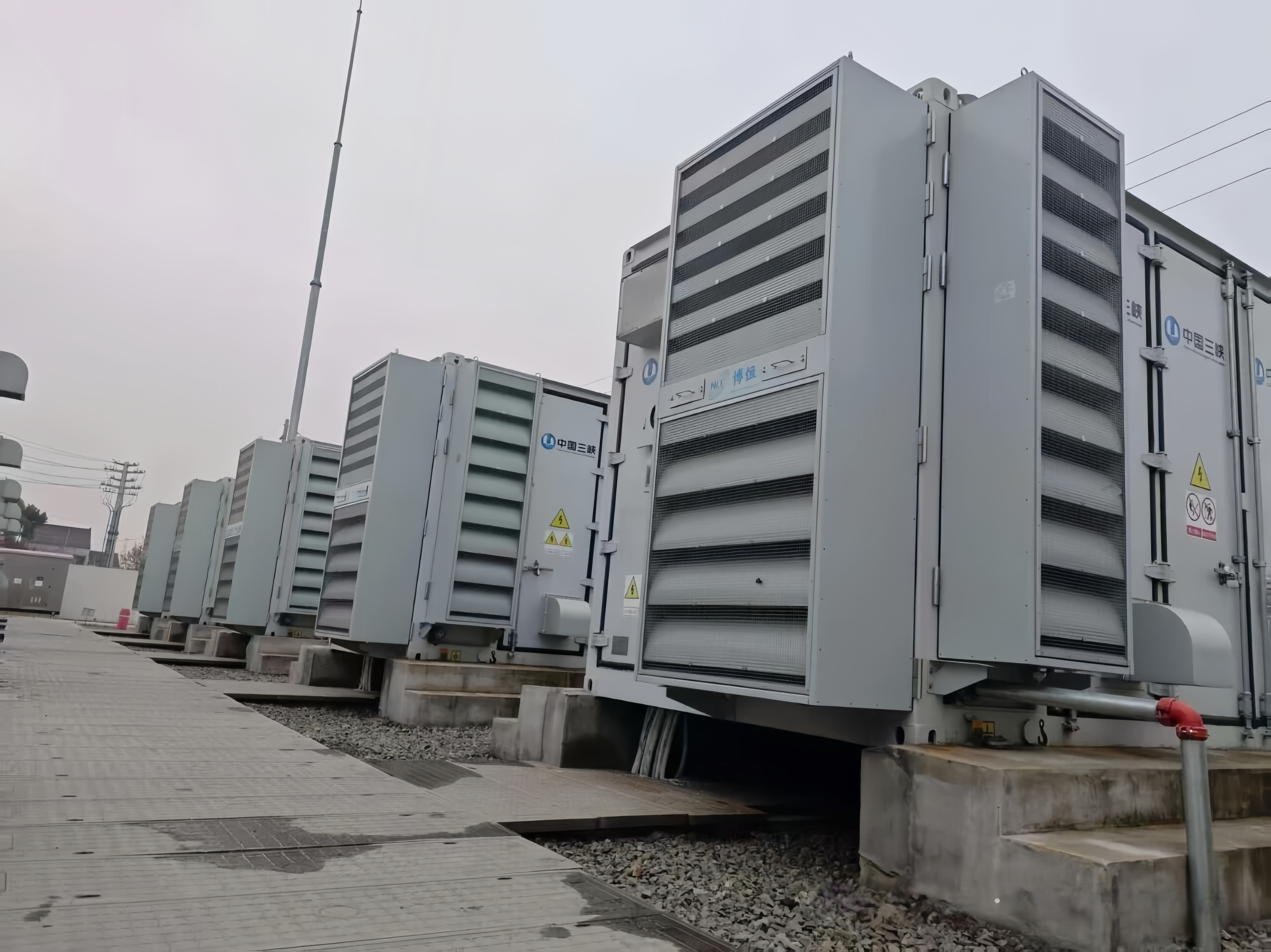 Good news - China's first batch application of NCC  energy storage ventilation and sound insulation covers, and the China Energy Engineering Three Gorges Power Station energy storage project has been successfully accepted.