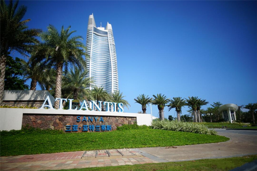 Sanya Atlantis Hotel cooling tower, fan noise reduction