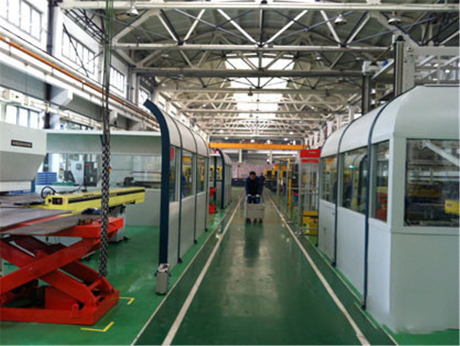 Yutong bus workshop acoustic partition