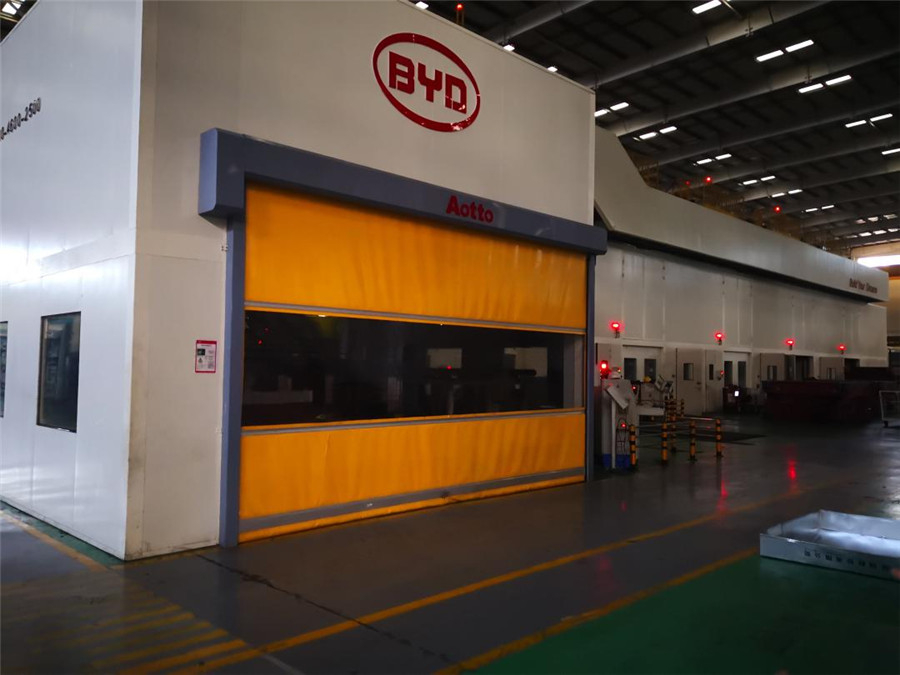 BYD Auto Punch Production Line Sound Insulation Cover